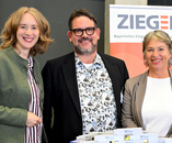Landesvorsitzende Eva Lettenbauer mit Alexander Spickenreuther sowie Landesvorsitzende Gisela Sengl